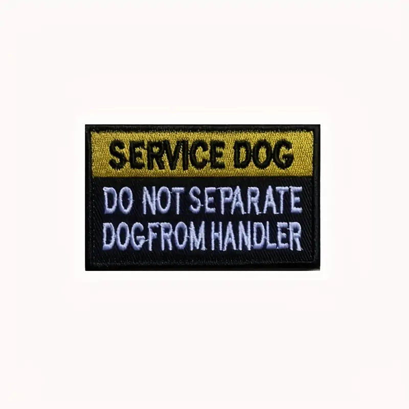 Service Dog Do Not Separate Cloth Patch