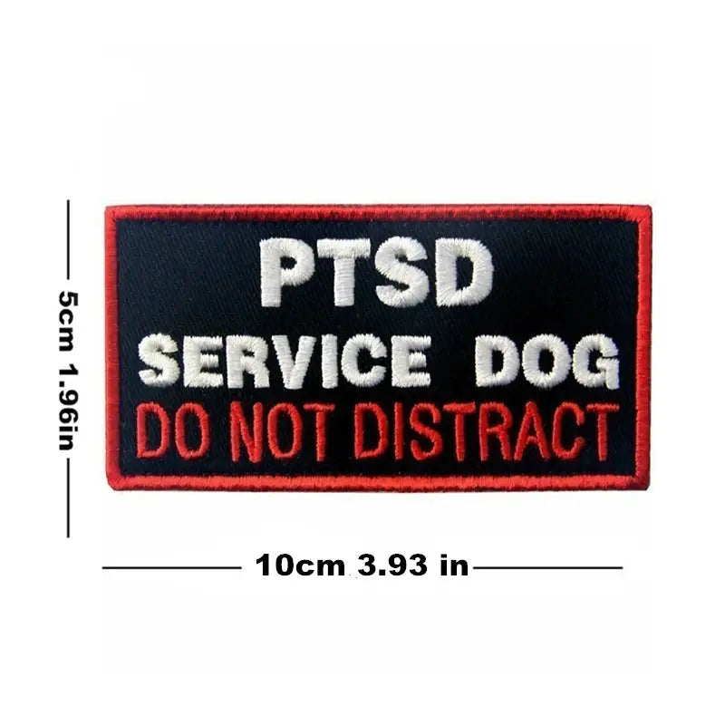 PTSD Service Dog Patch