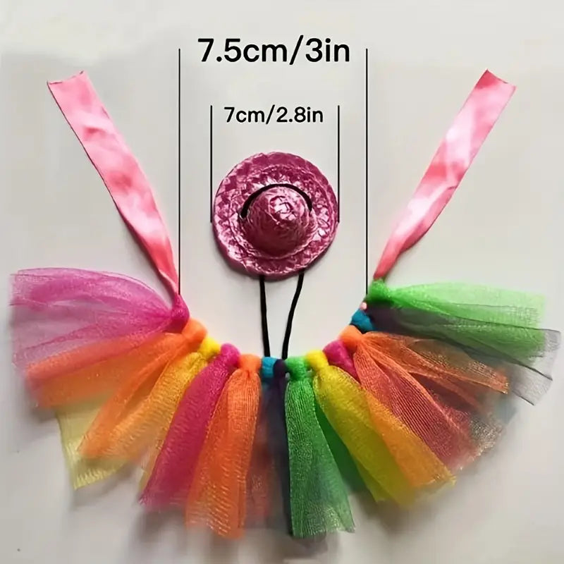 Small Pet Clothing Tutu and Hat