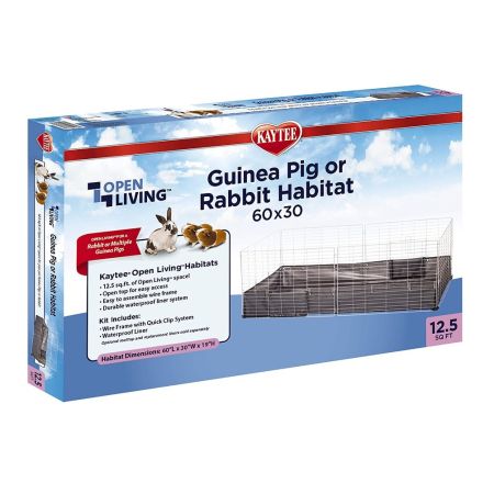 Kaytee Open Living Guinea Pig and Rabbit Habitat