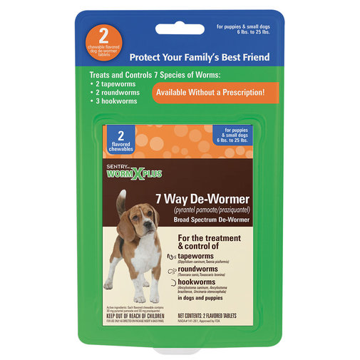 WormX Plus 7 Way Dog Dewormer