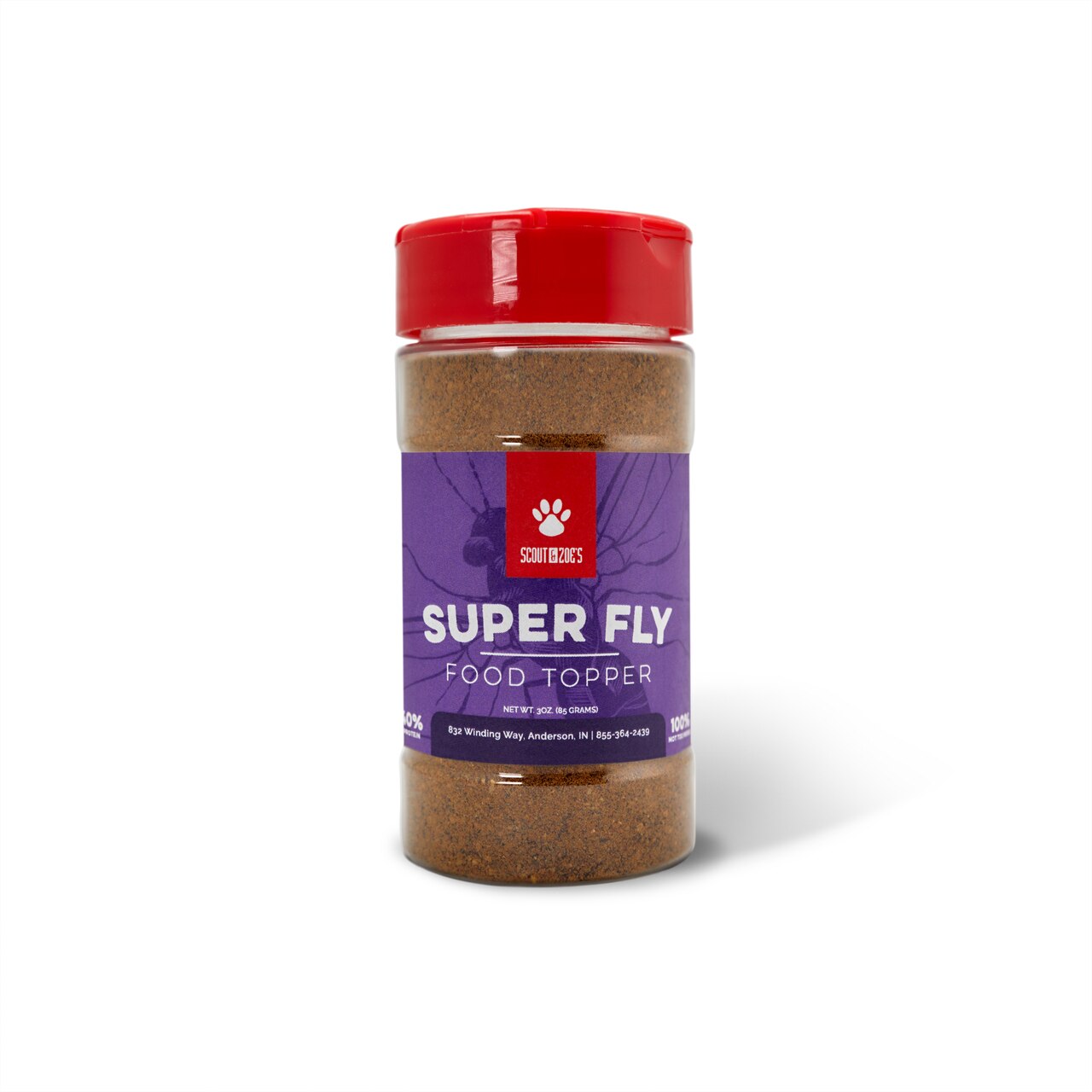 Super Fly Black Soldier Fly Larvae Food Topper (3 oz)