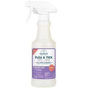 Rosemary Flea, Tick & Mosquito Spray for Pets + Home by Wondercide
