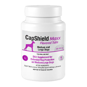 CapShield Maxx Flea Supplement for Dogs -
46-90 lbs (6ct)