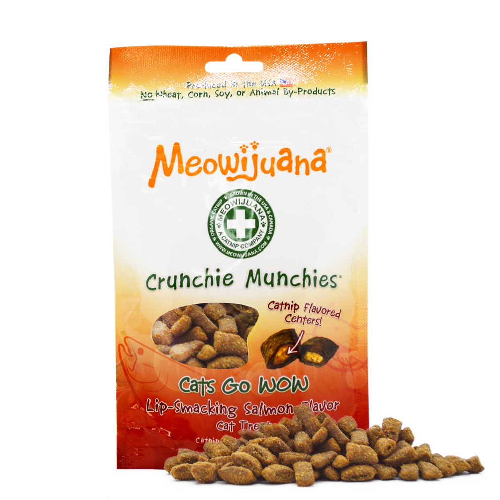 Meowijuana CATS GO WOW Salmon Treats