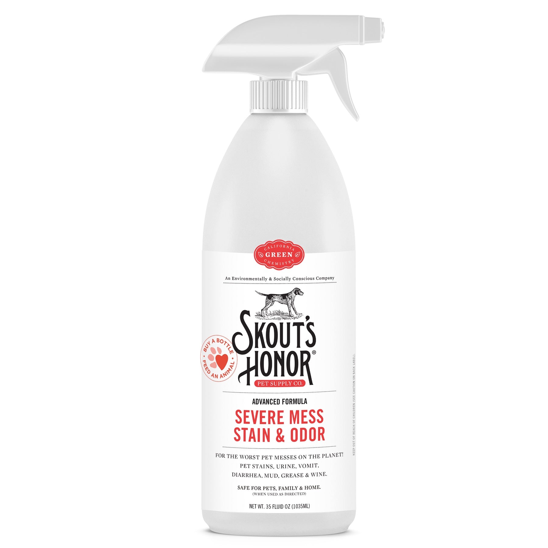 Skout's Honor Stain & Odor Severe Mess Advanced Formula Dog (35oz)