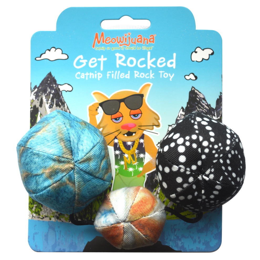 Meowijuana GET ROCKED Catnip toy