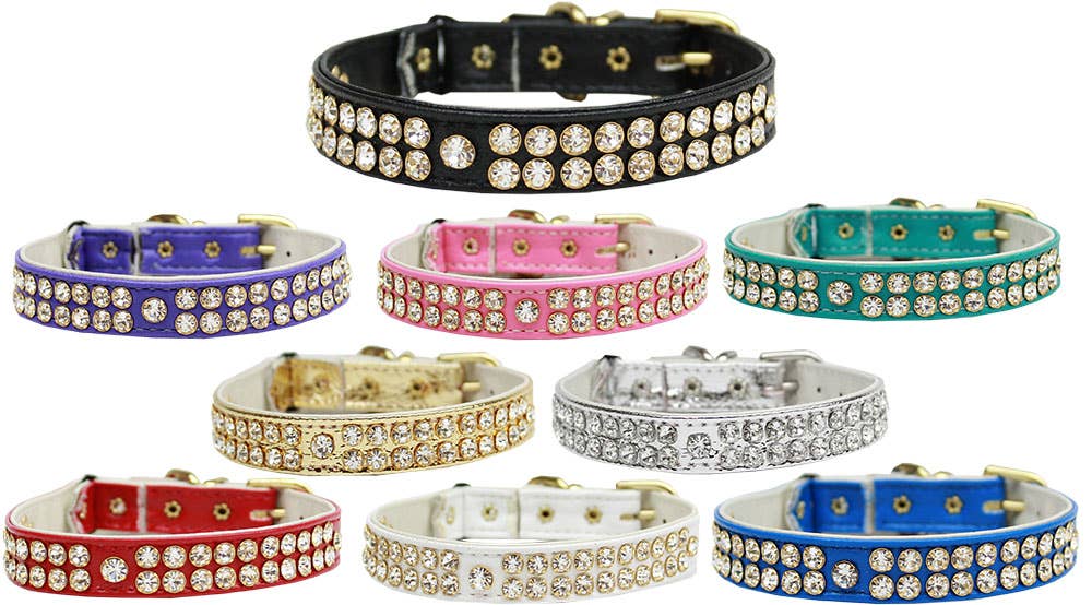 Jeweled Cat Collar Black