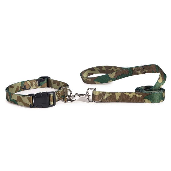 Casual Canine Camo Lead 6ftx1in